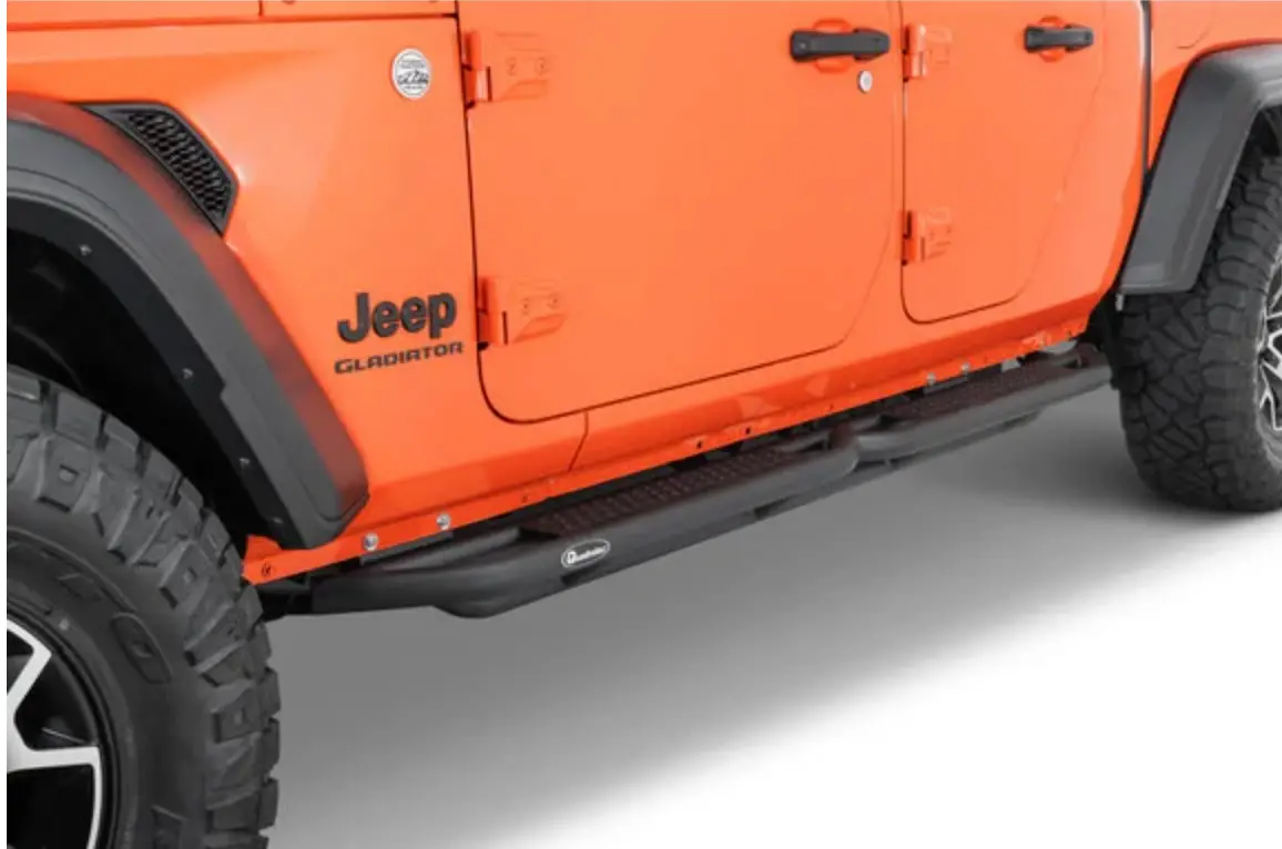 Quadratec Qrc Side Armor With Step For 20-26 Jeep Gladiator Jt 1