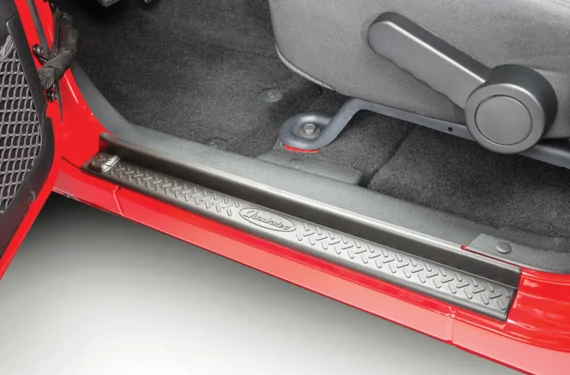 Quadratec Front Entry Guards For 07-18 Jeep Wrangler Jk 2-Door 1