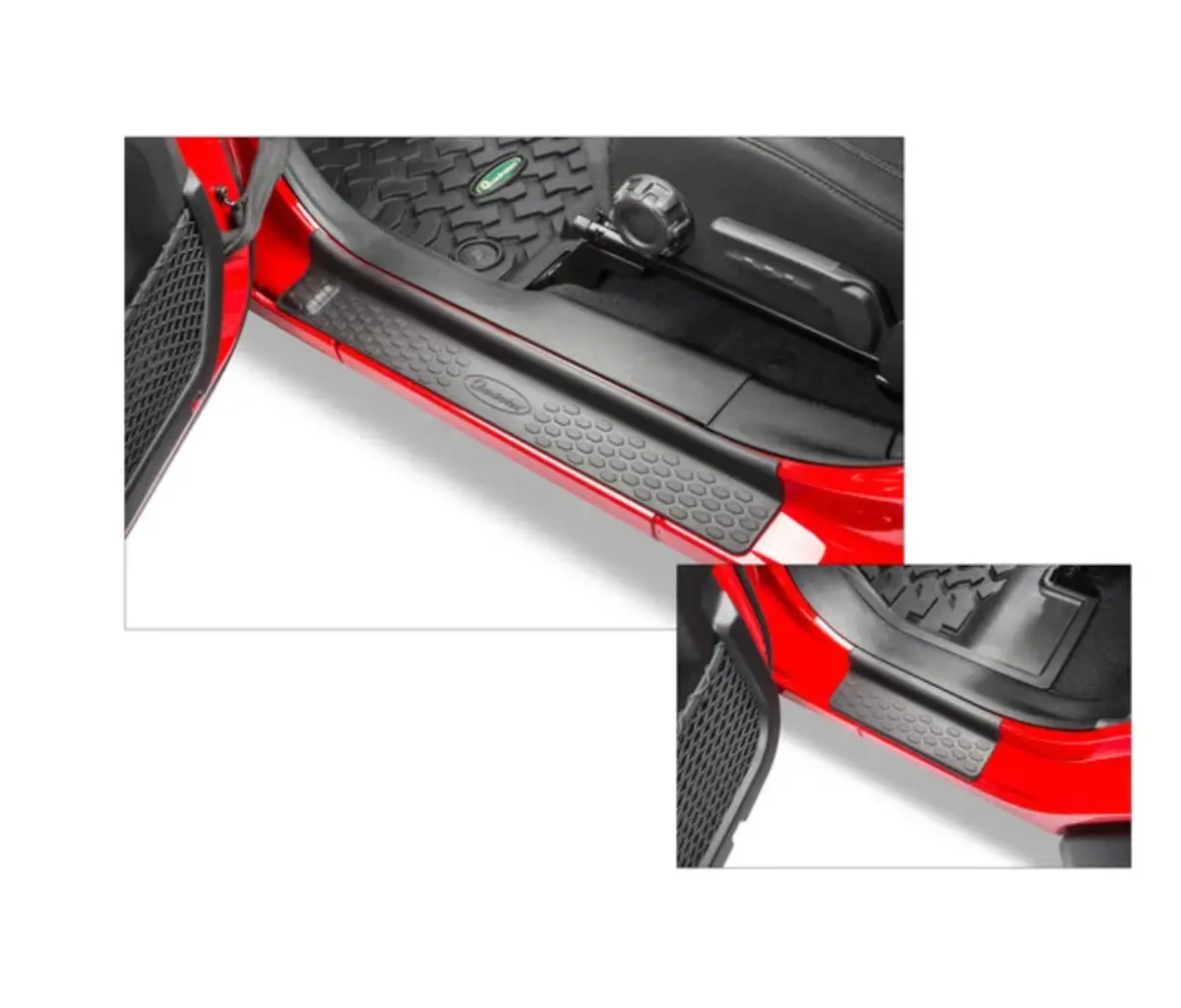 Quadratec Custom Fit Entry Guards For 18-26 Jeep Wrangler Jl & Gladiator Jt 1