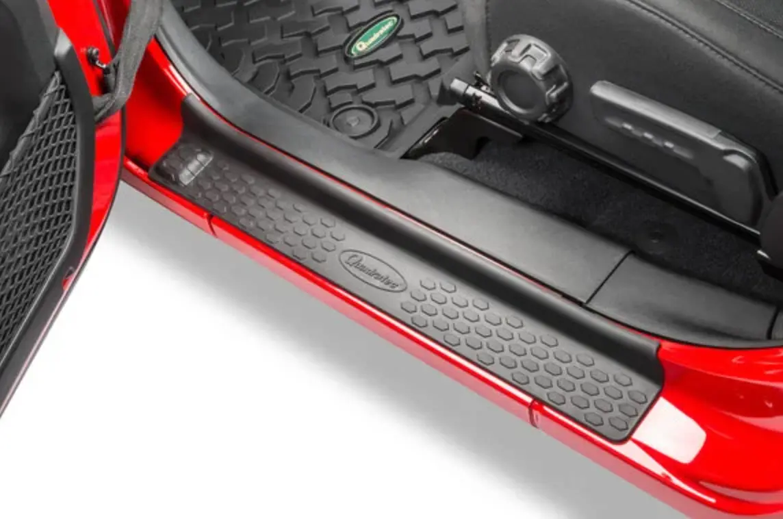 Quadratec Custom Fit Entry Guards For 18-26 Jeep Wrangler Jl 2-Door 1