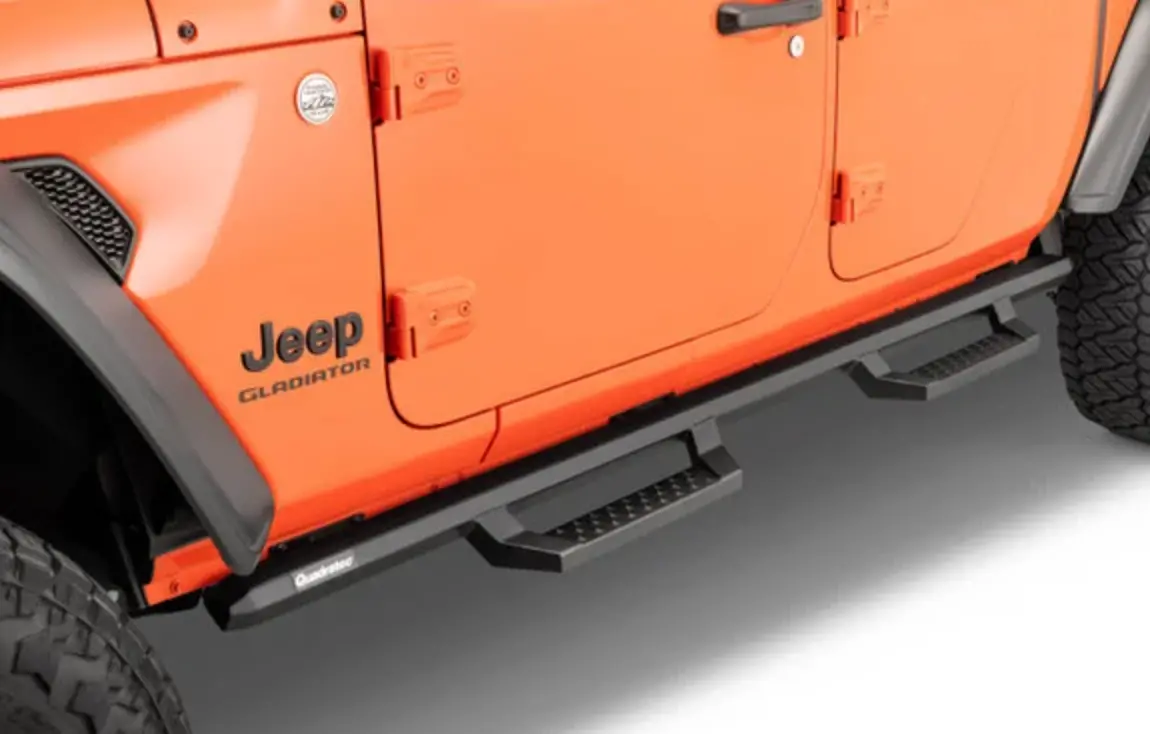 Quadratec Qrc Drop Steps For 20-26 Jeep Gladiator Jt 1