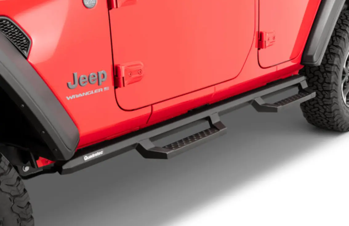 Quadratec Qrc Drop Steps For 18-26 Jeep Wrangler Jl Unlimited 4-Door 1
