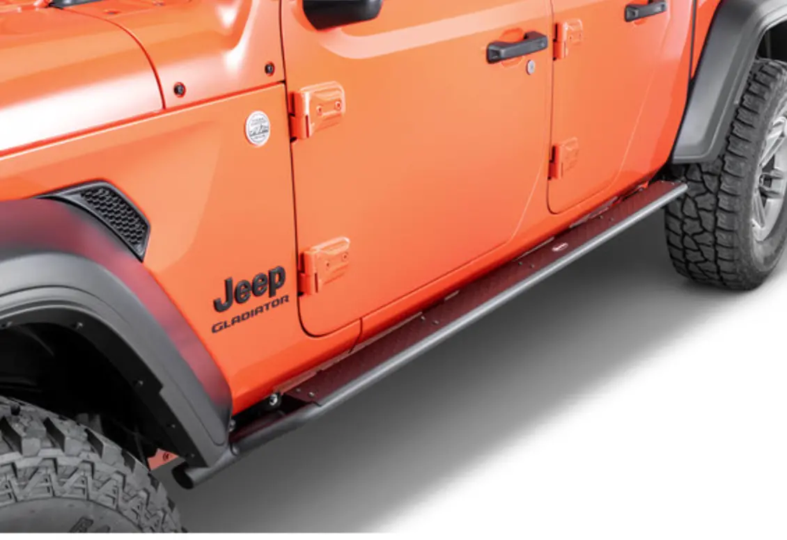 Quadratec Brute Strength Side Steps For 20-26 Jeep Gladiator Jt 1