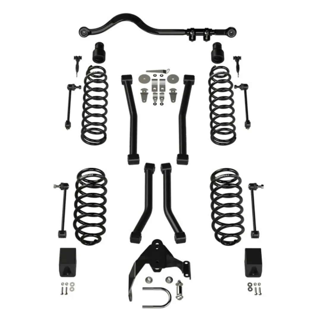 Teraflex Jk 2Dr: 6" Alpine Ct6 Long Arm Suspension System - No Shocks 1
