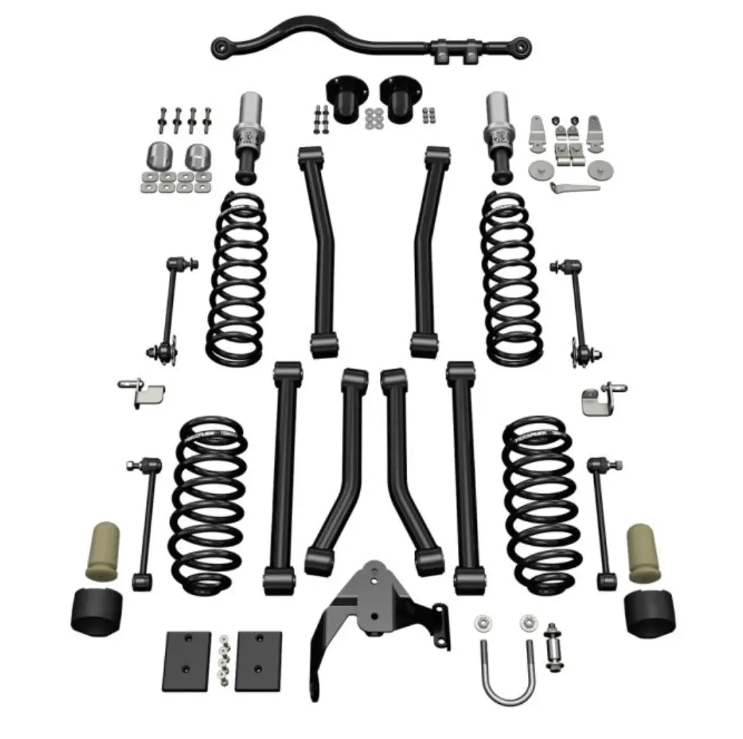 Teraflex Jk 4Dr: 2.5" Coil Spring Base Lift Kit - No Shocks Or Shock Extensions 1