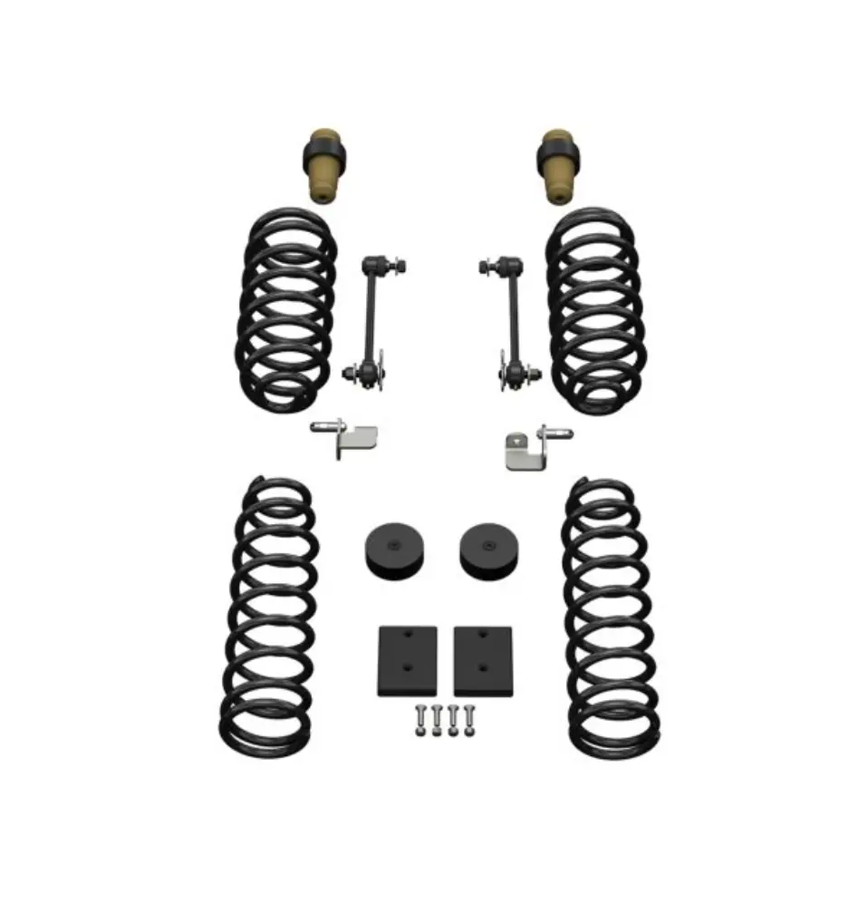 Teraflex Jk 4Dr: 2.5" Coil Spring Base Lift Kit - No Shocks Or Shock Extensions 1