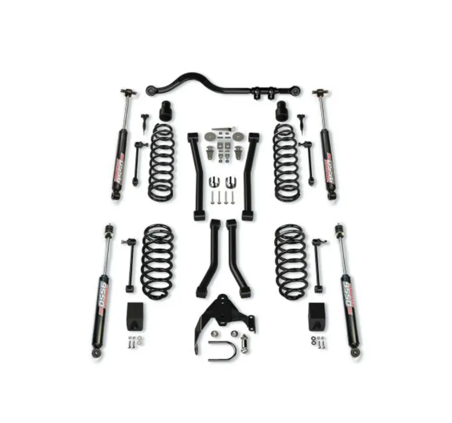 Teraflex Jk 4Dr: 2.5" Coil Spring Base Lift Kit - No Shocks Or Shock Extensions 1