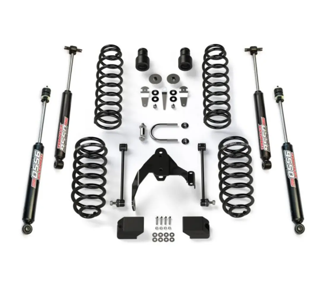 Teraflex Jk 4Dr: 2.5" Coil Spring Base Lift Kit - No Shocks Or Shock Extensions 1