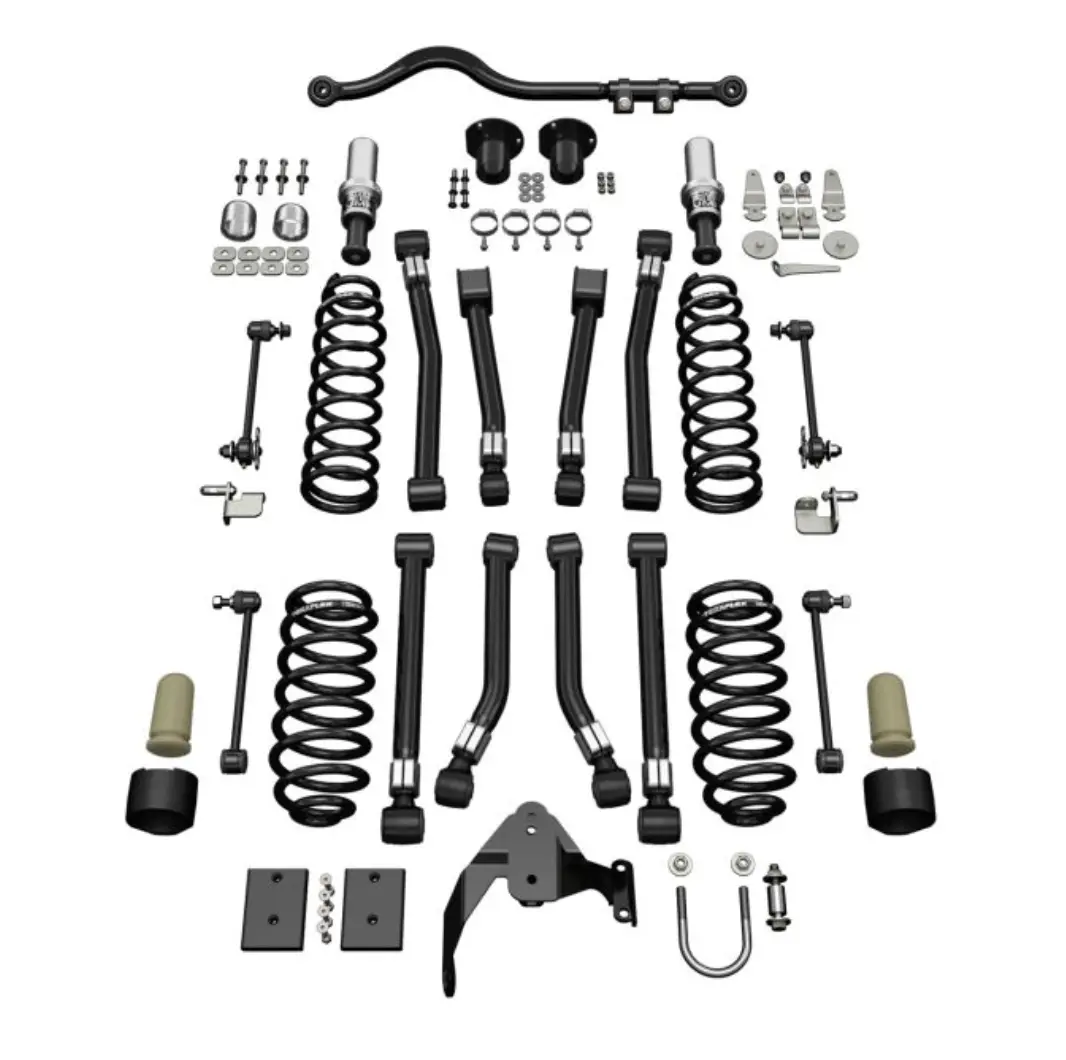 Teraflex Jk 2Dr: 6" Alpine Ct6 Long Arm Suspension System - No Shocks 1