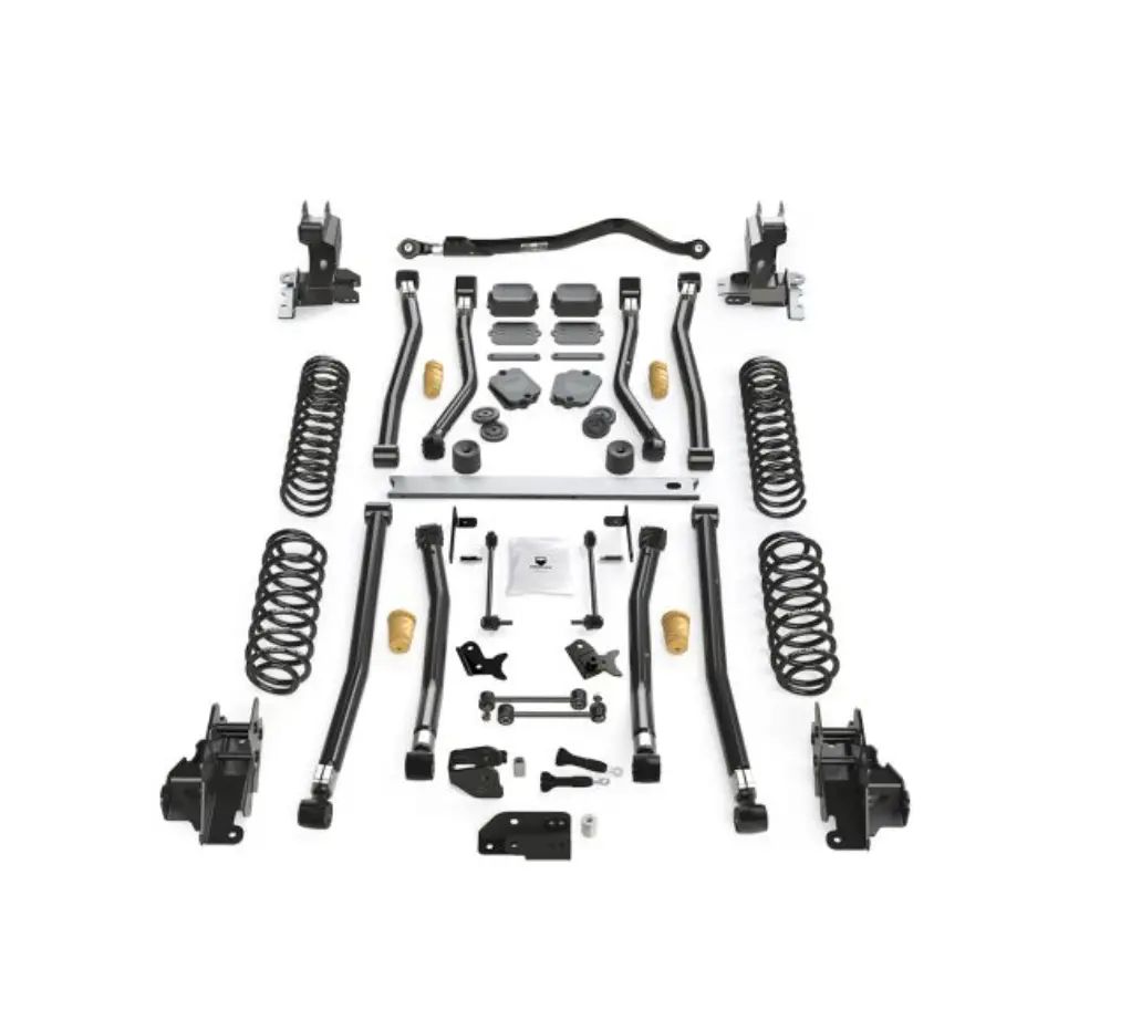 Teraflex Jl 4Dr: 3.5" Alpine Rt3 Short Arm Suspension System - No Shocks 4Xe 1
