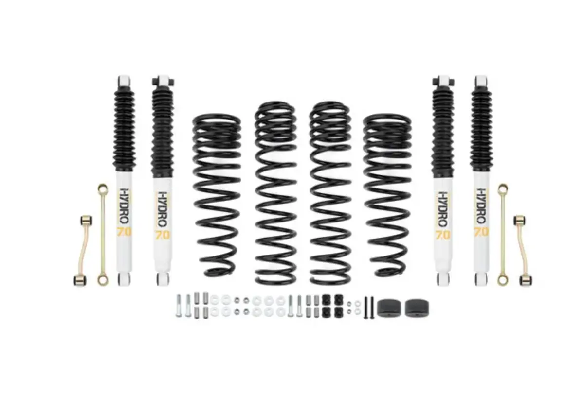Quadratec Maximum Duty 2.5" Coil Spring Suspension Lift Kit For 20-26 Jeep Gladiator Jt Rubicon 2