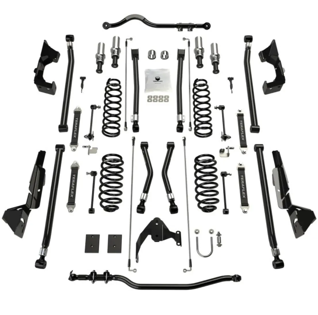 Jk 2Dr: 4" Alpine Ct4 Prerunner Long Arm Suspension System - No Shocks 1