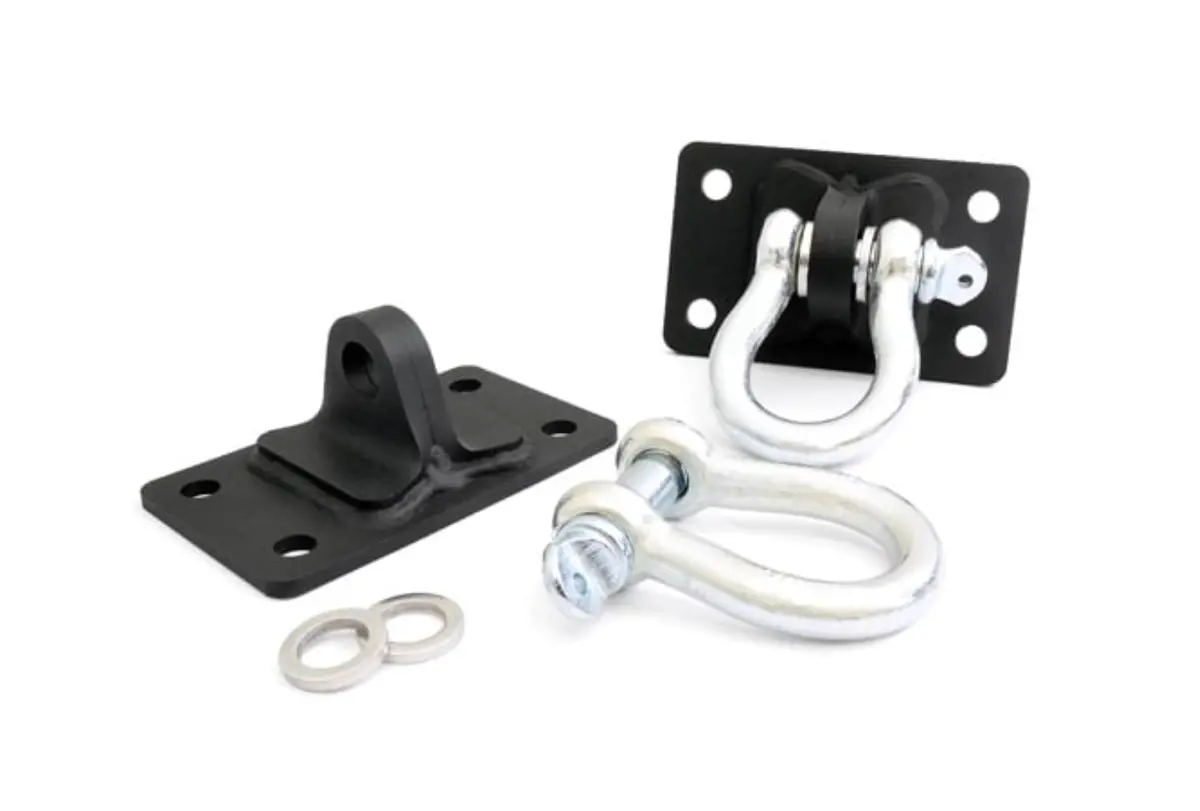 D Ring Shackles And Mounts Stubby Winch Bumpers | Jeep Wrangler Jk/Wrangler Unlimited (07-18) 1