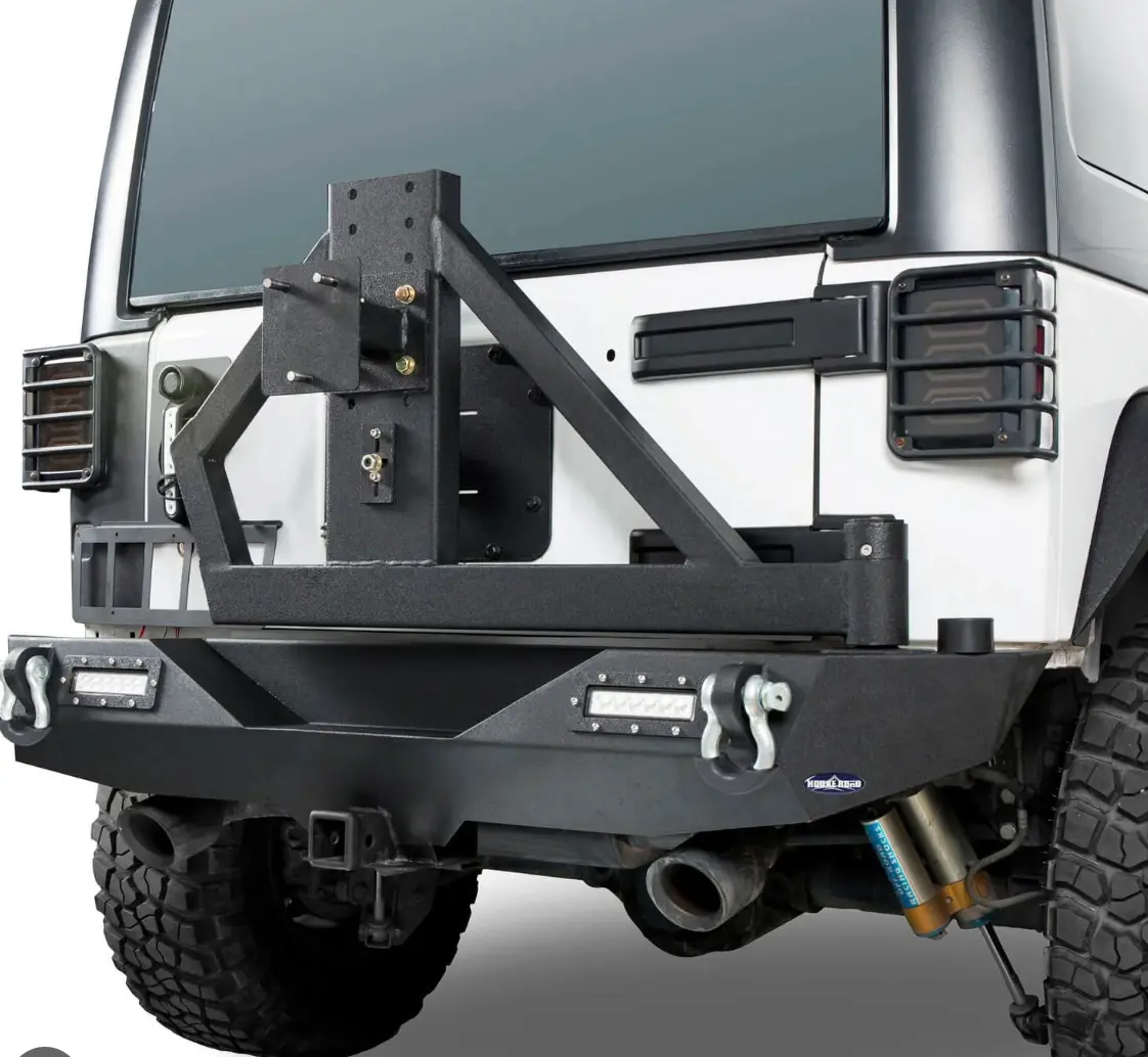 Trail Ops Rear Bumper W/ Tire Carrier To-Jk-2103 Jk/Jku 1