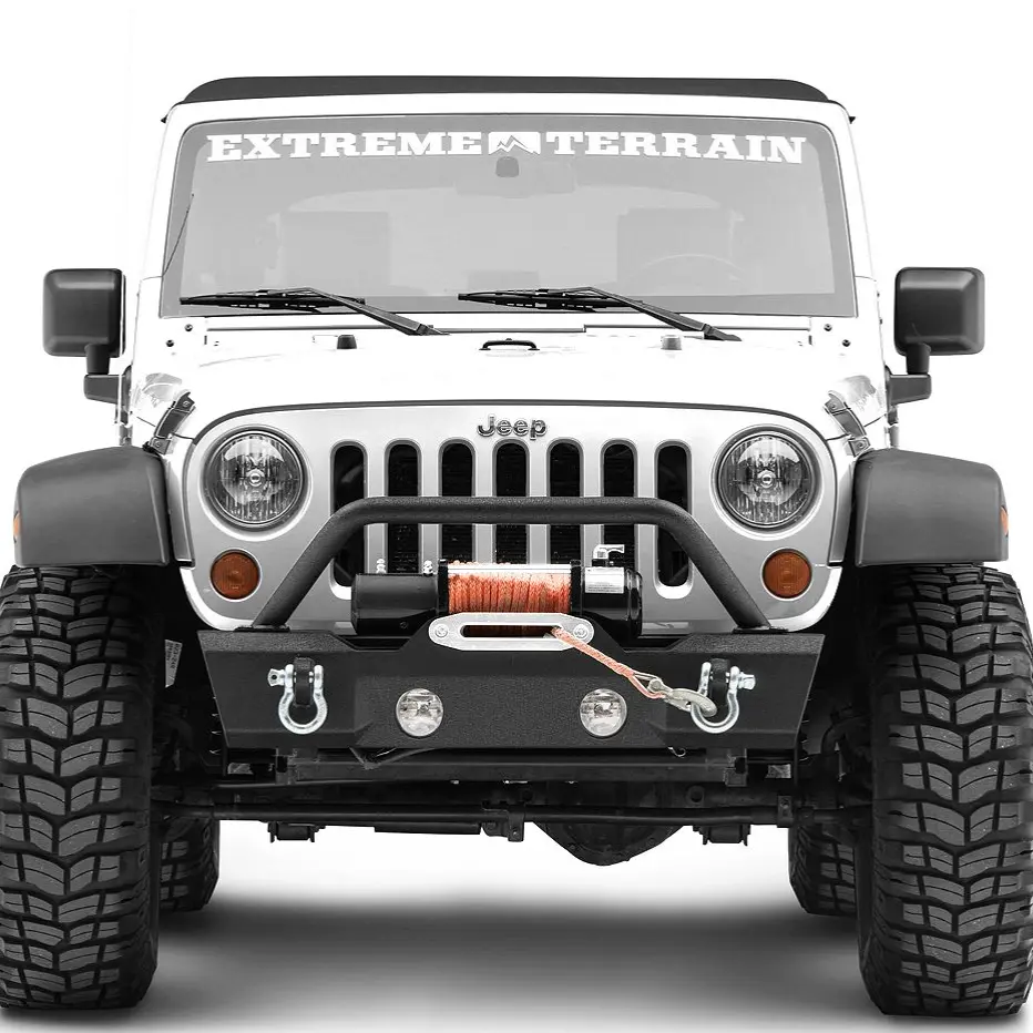 Redrock Attack Stubby Winch Front Bumper Jk/Jku/Jl/Jlu/Jtu 1