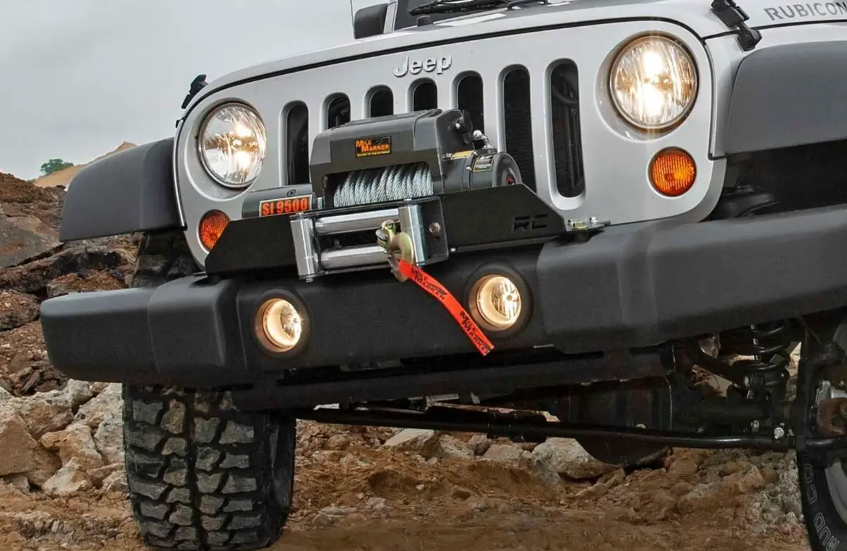 Winch Mounting Plate Jeep Wrangler Jk (2007-2018) 2