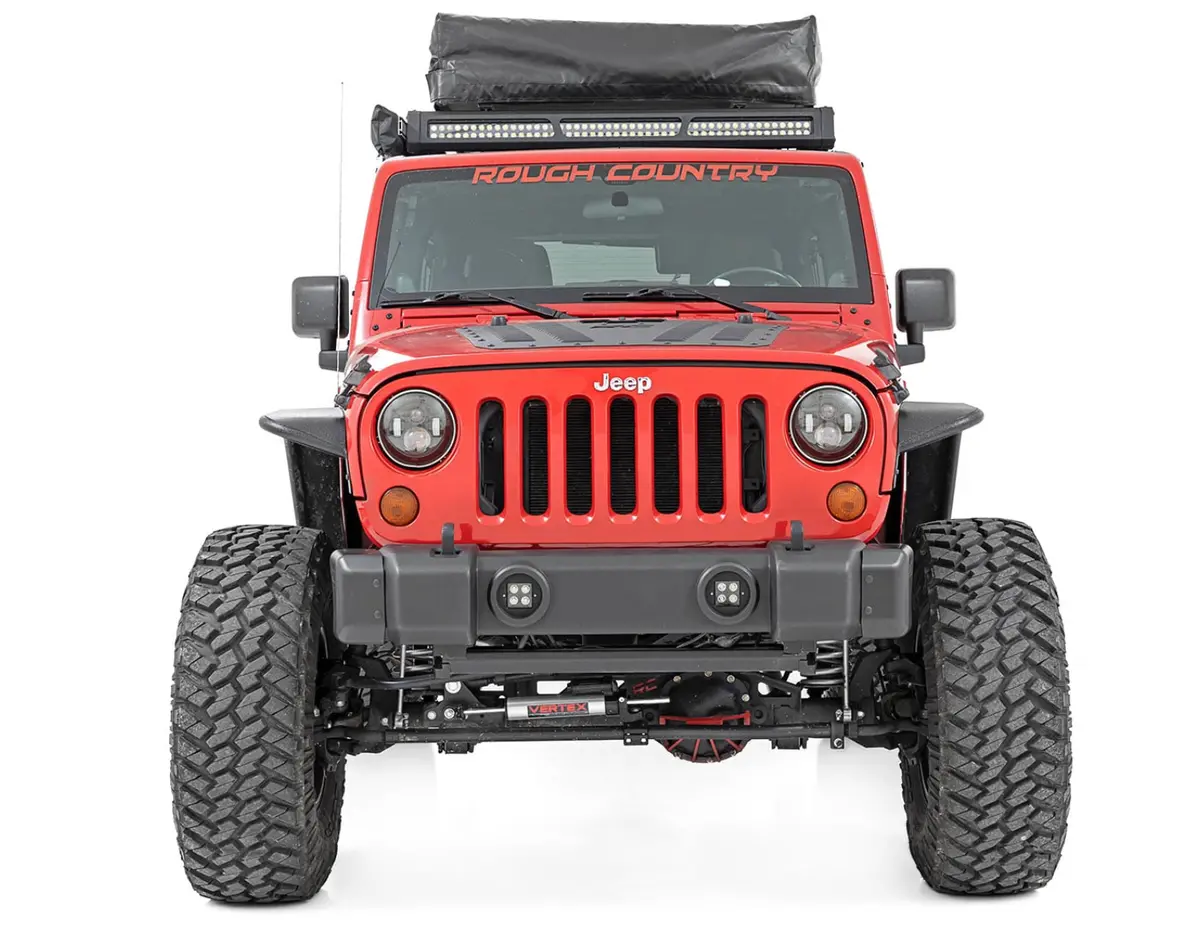 Front Bumper Caps Jeep Wrangler Jk/Wrangler Unlimited (2007-2018) 1