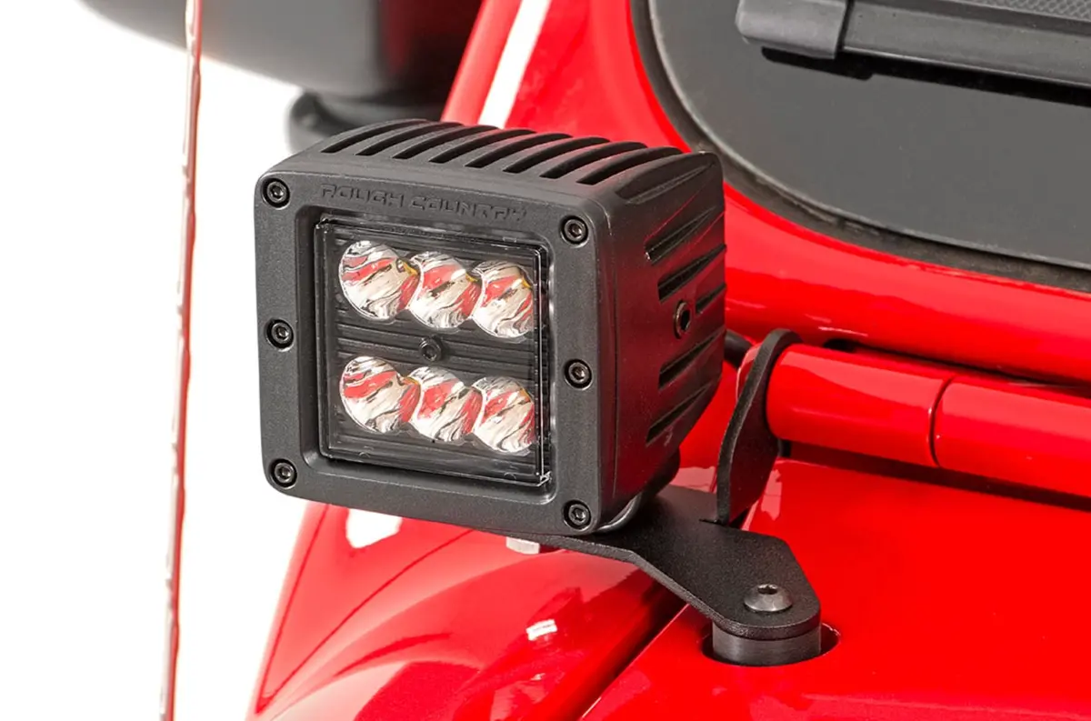 Led Ditch Light Kit Hinge Mount | Jeep Gladiator Jt/Wrangler Jl (18-26) 1