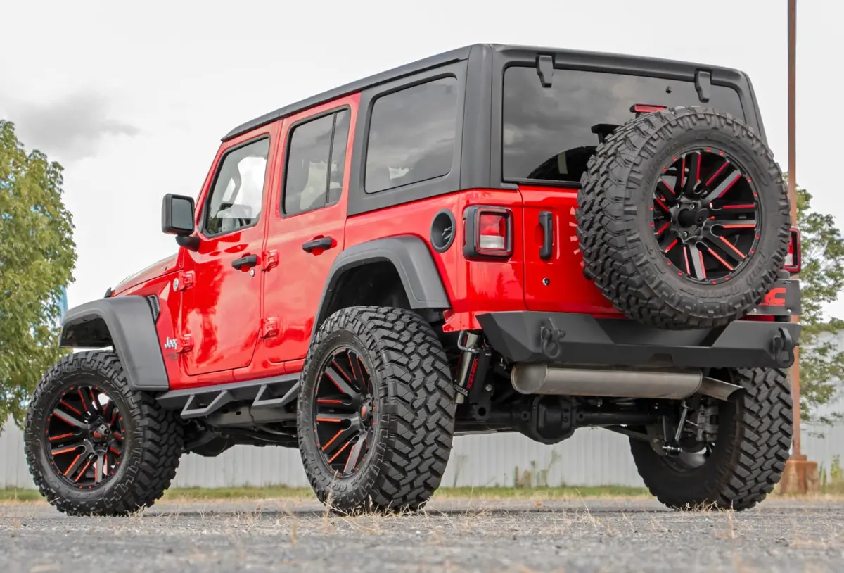 Rear Bumper Trail | Tire Carrier | Jeep Wrangler Jl (18-26)/Wrangler Unlimited (18-26) 1