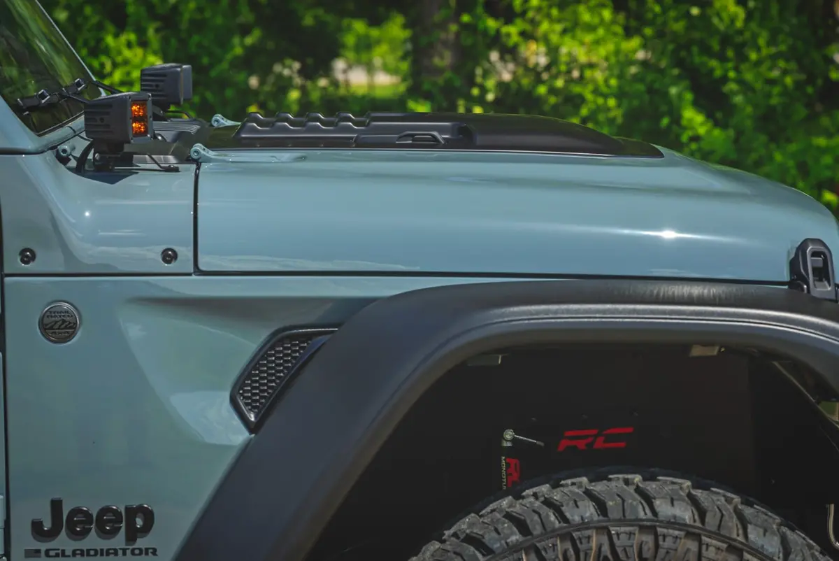 Hood Scoop Jeep Gladiator Jt/Wrangler Jl 4Wd (2018-2026) 2