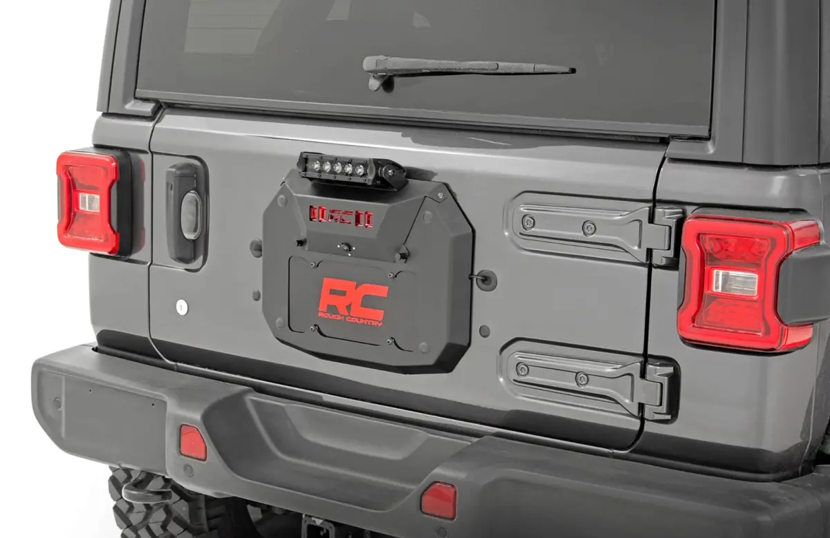 Spare Tire Carrier Delete Kit - Jeep Wrangler Jl (21-26)/Wrangler Unlimited (18-26) 1