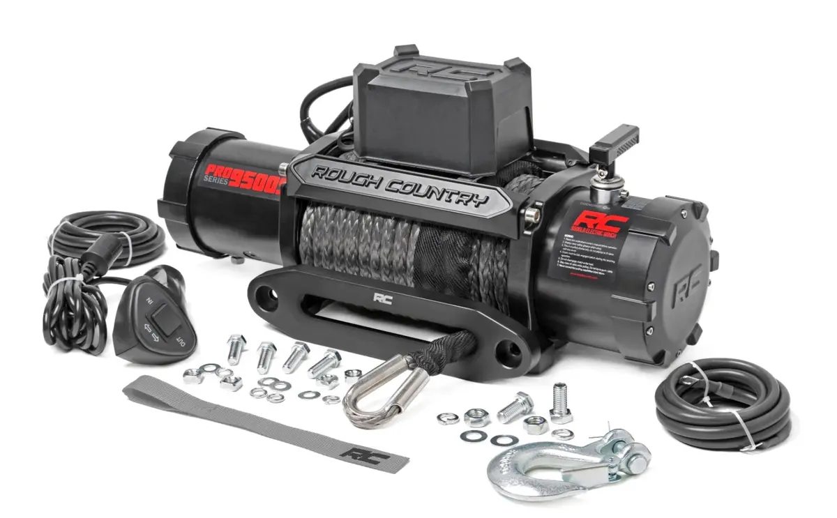9500-Lb Pro Series Winch | Synthetic Rope 1