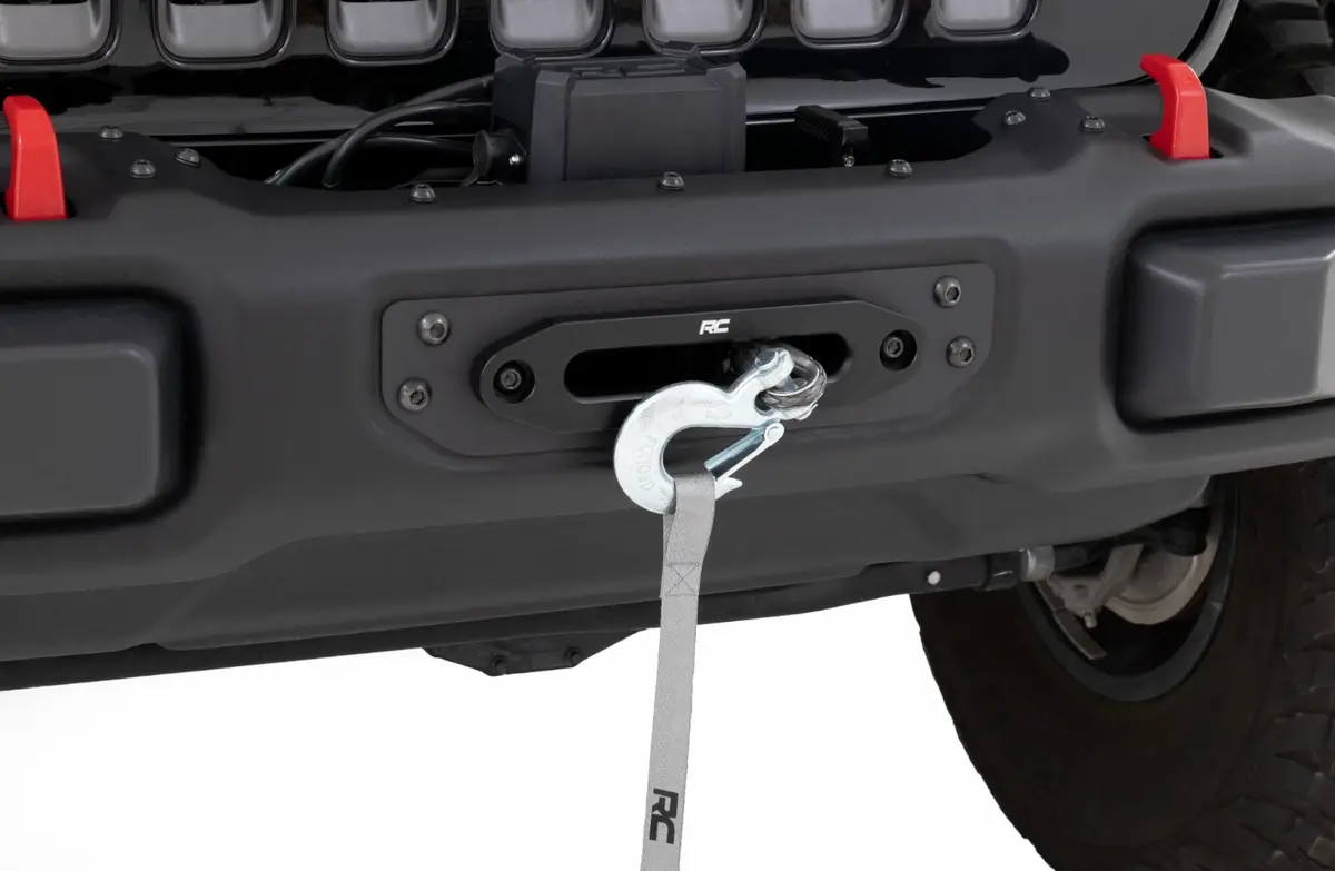 Winch Mounting Plate Modular Steel Oe Bumper | Jeep Gladiator Jt/Wrangler Jl (18-26) 1