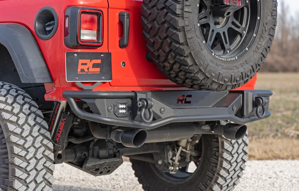 Rear Bumper Tubular | Jeep Wrangler Jl (18-26)/Wrangler Unlimited (18-26) 1
