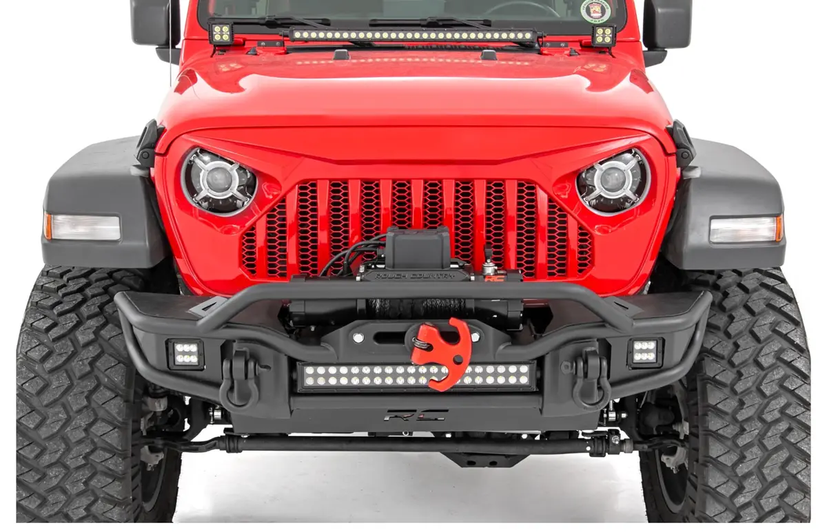 9 Inch Drl Halo Led Headlights Dot Approved | Jeep Gladiator Jt/Wrangler Jl (18-26) 1