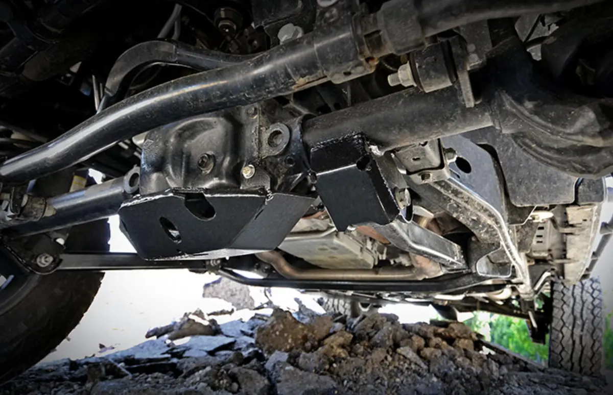 Lower Control Skid Plates Front | Jeep Wrangler Jk/Wrangler Unlimited (07-18) 1