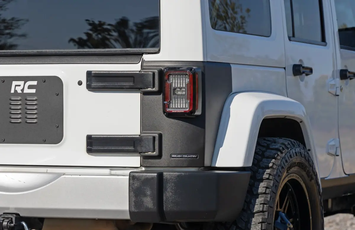 Trail Cladding Rear Corners | Jeep Wrangler Jk/Wrangler Unlimited (07-18) 1