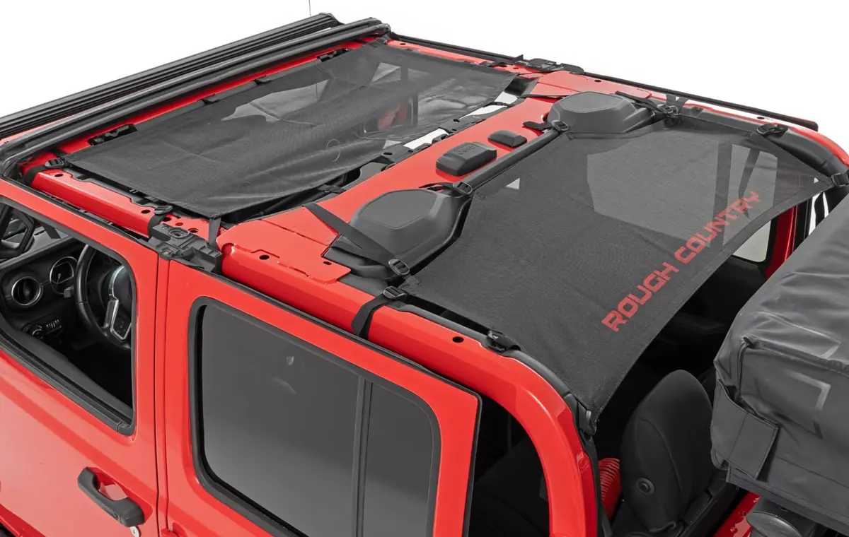 Mesh Bikini Top Plus Black | Jeep Gladiator Jt 4Wd (2020-2024) 1