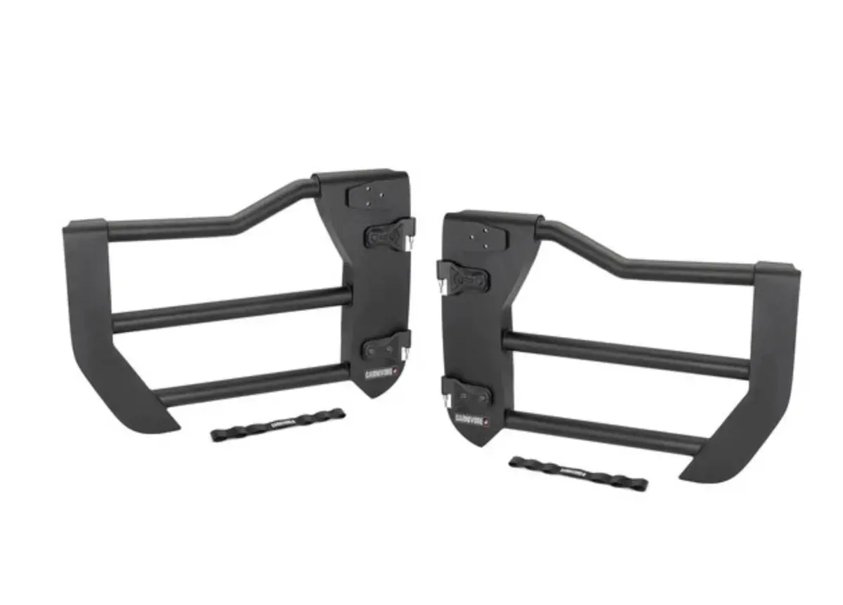 Carnivore Tube Doors Front For 07-18 Jeep Wrangler Jk 1