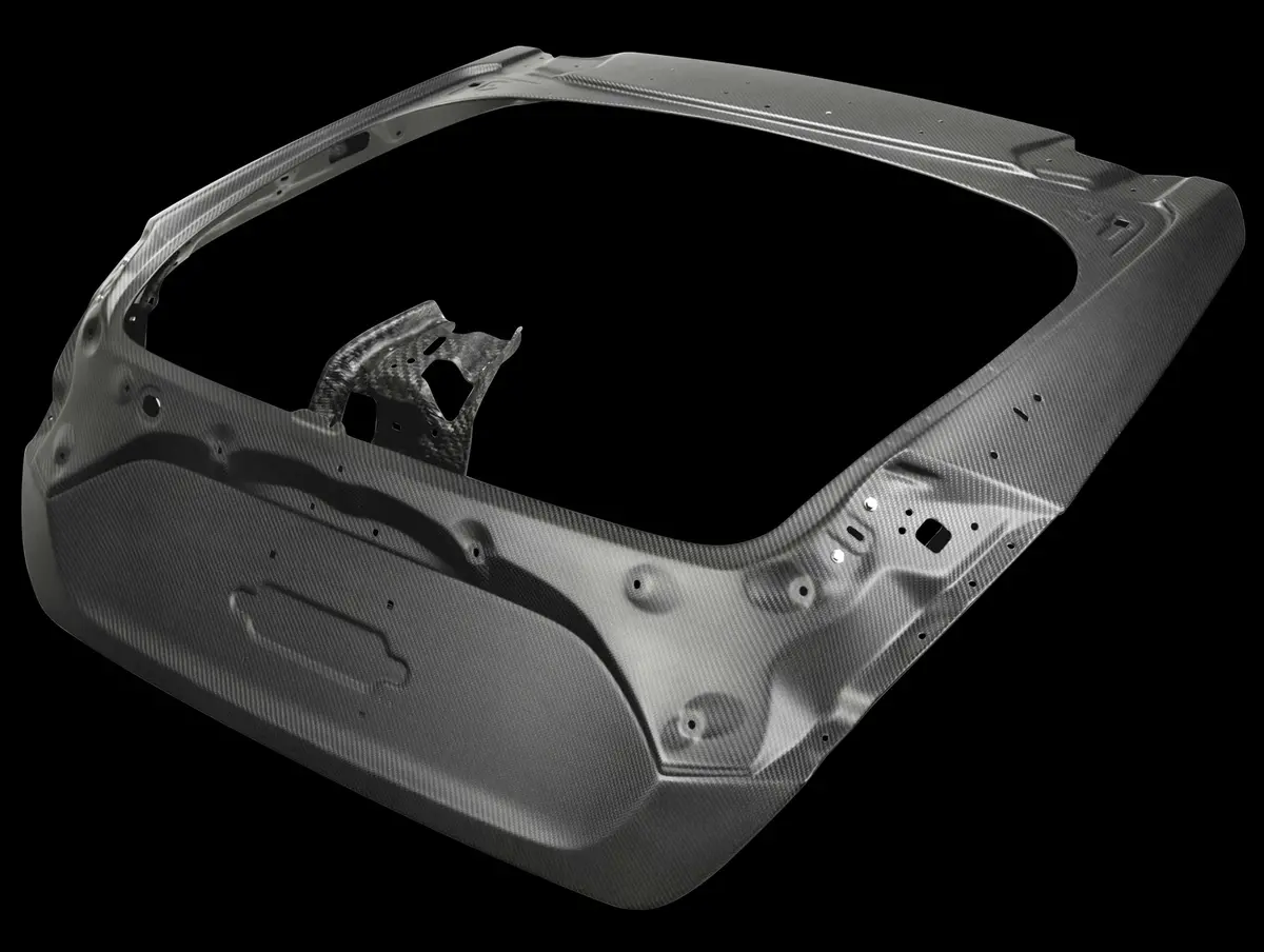Seibon Oem Style Dry Carbon Fiber Trunk Lid - 17-21 Civic Type-R (Fk8) 1