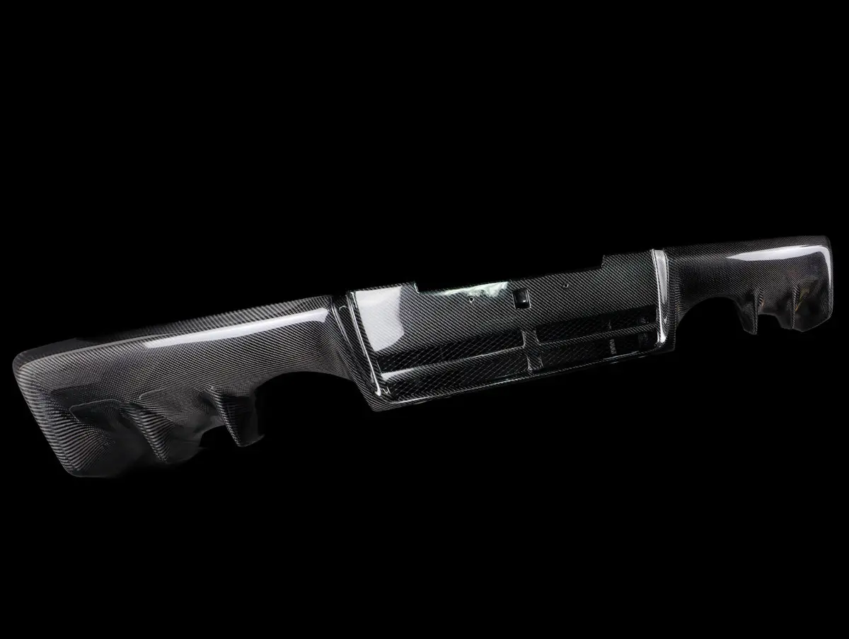 Seibon Oem Style Rear Diffuser - 18-15 Mitsubishi Evo X 1