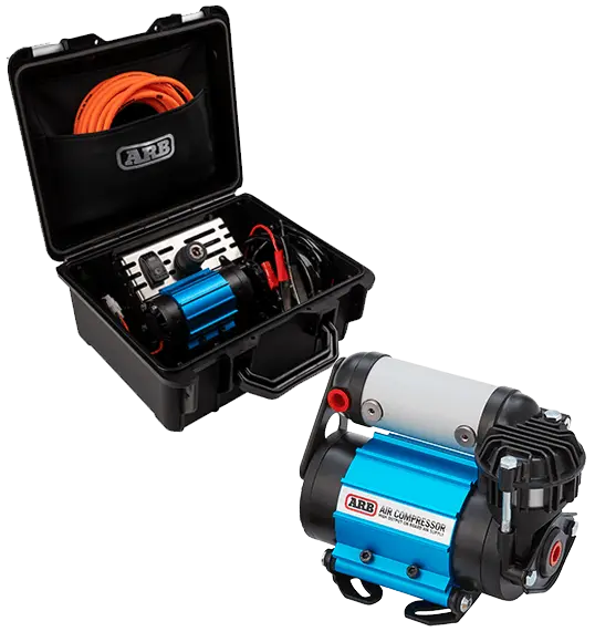 Arb Portable Single 12V Air Compressor With Carry Case & Hose Kit 1