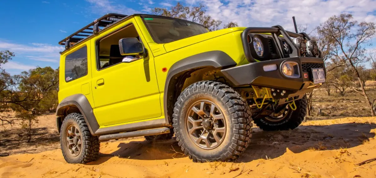 Arb Rock Slider Side Protection (Jimny Models 2018-Current Glx & Lite 3-Door) 1