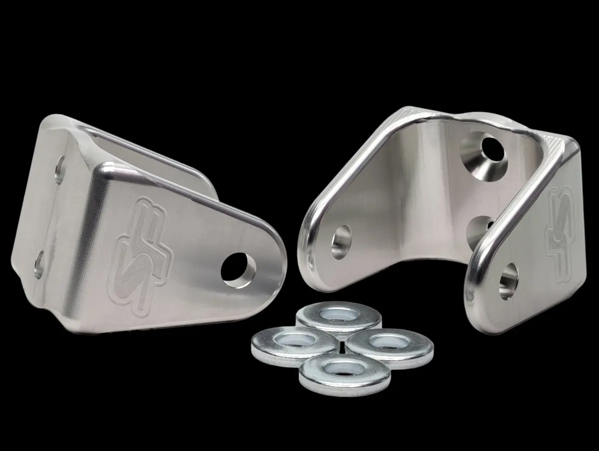 Speedfactory Billet Honda Awd / Fwd Strange Engineering Rear Lower Shock Mount Brackets 1