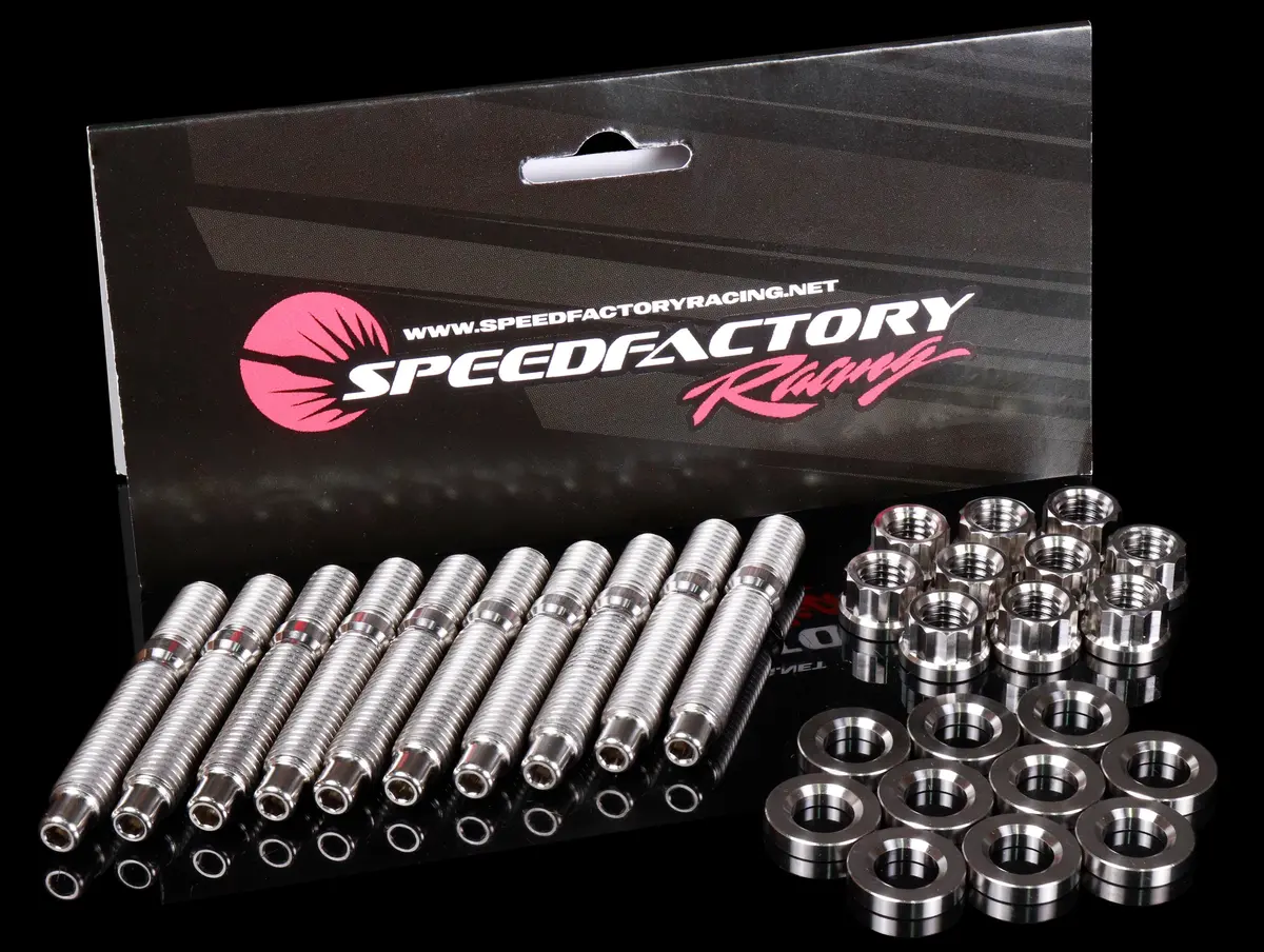 Speedfactory Stainless Steel Intake / Exhaust Manifold Stud Kits 1