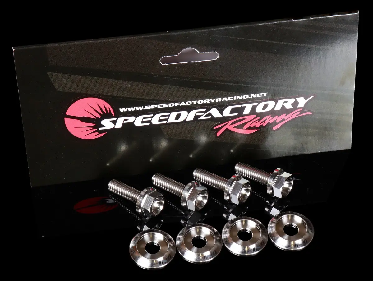 Speedfactory Racing Titanium Headlight / Hood Hinge Hardware Kit 1