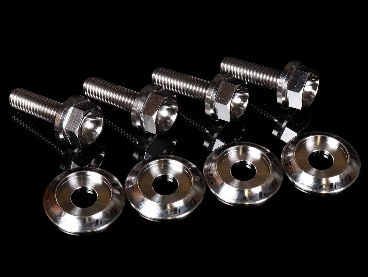 Speedfactory Racing Titanium Headlight / Hood Hinge Hardware Kit 2