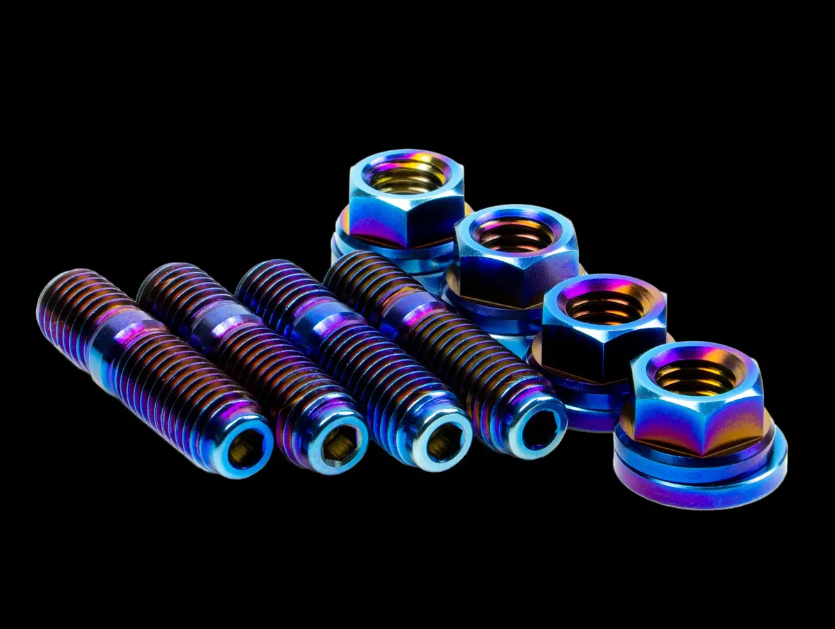 Speedfactory Titanium Turbo To Manifold Stud Kit – 4Pc 2