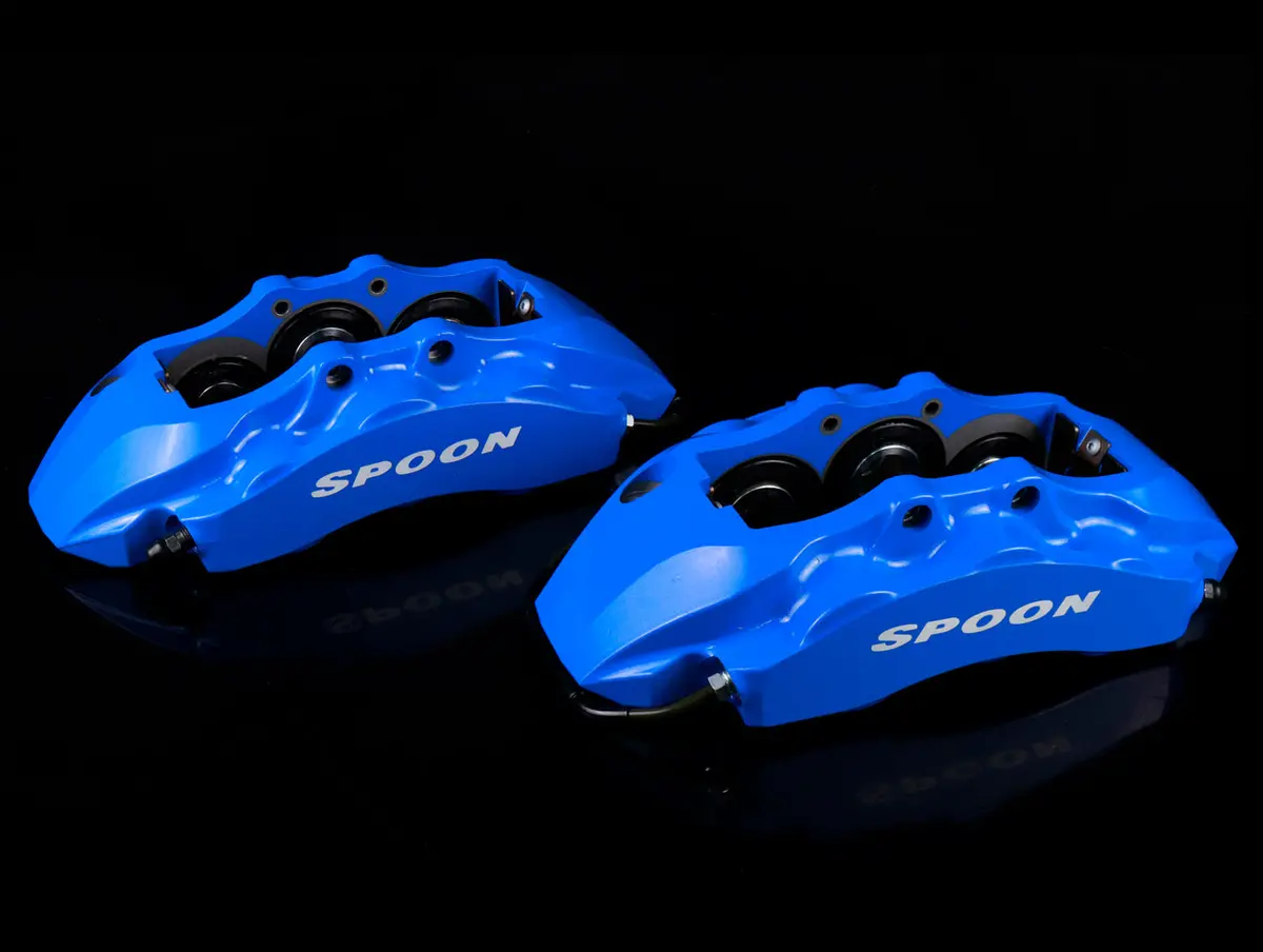Spoon 6 Pot Monoblock Caliper Set - 16-21 Civic Fk7/Fc1 / 23+ Integra De4 1