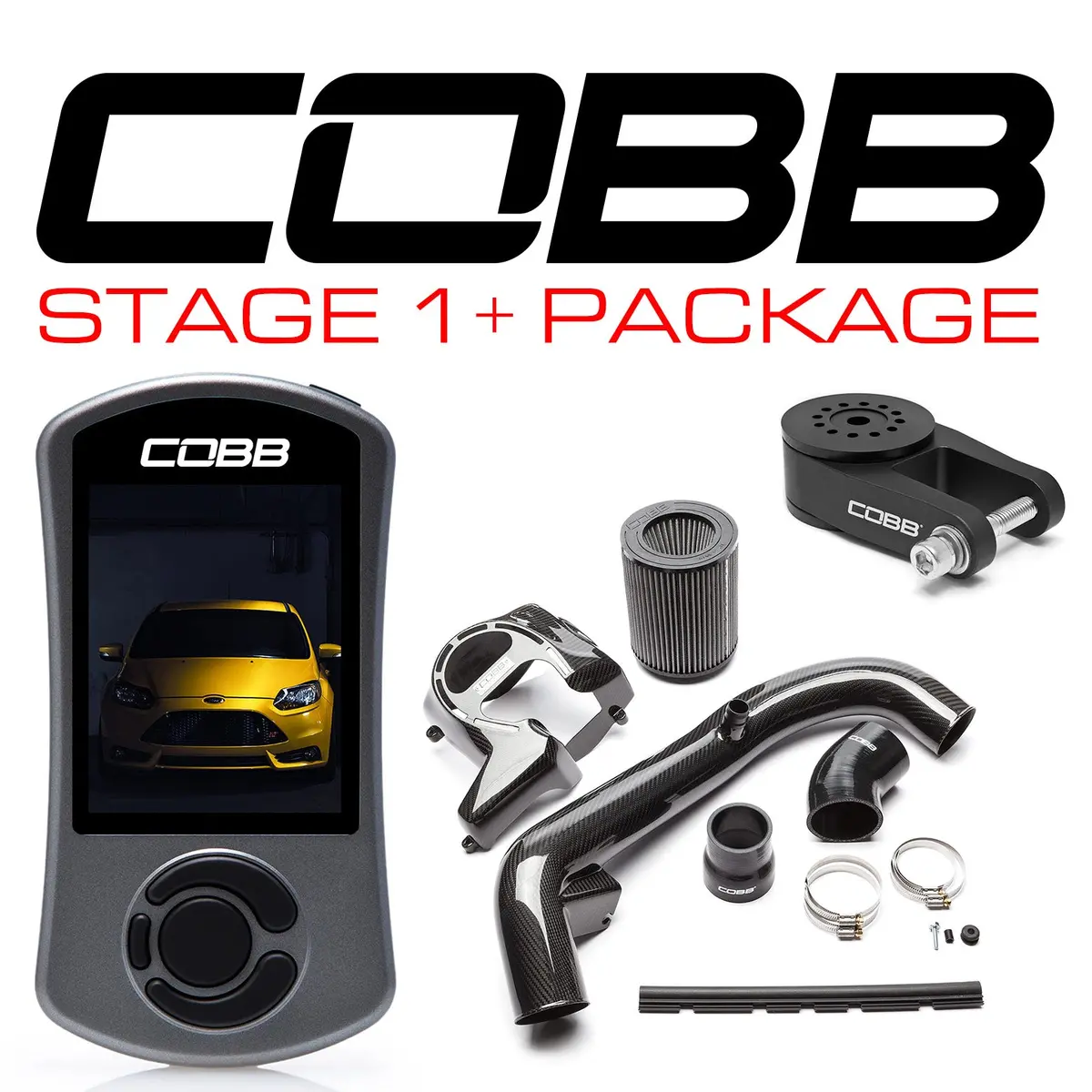 Cobb Tuning Stage 1+ Carbon Fiber Power Package For 2013+ Ford Focus St 1
