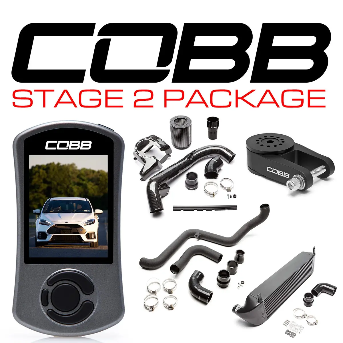 Cobb Tuning Stage 2 Power Package For 2016+ Ford Focus Rs 1