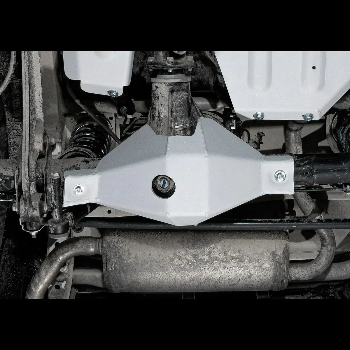 Rival 4X4 Rear Differential Bash Plate - Aluminium (Jimny Models 2018-Current Xl 5-Door, Glx & Lite 3-Door) 1
