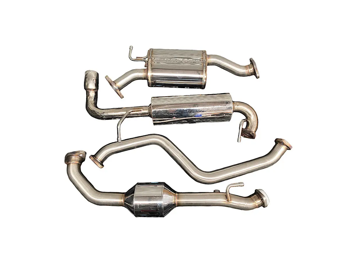 Avo Turboworld 2" Stainless Steel Manifold-Back Performance Exhaust System (Jimny Models 2018-Current Glx & Lite 3-Door) 1