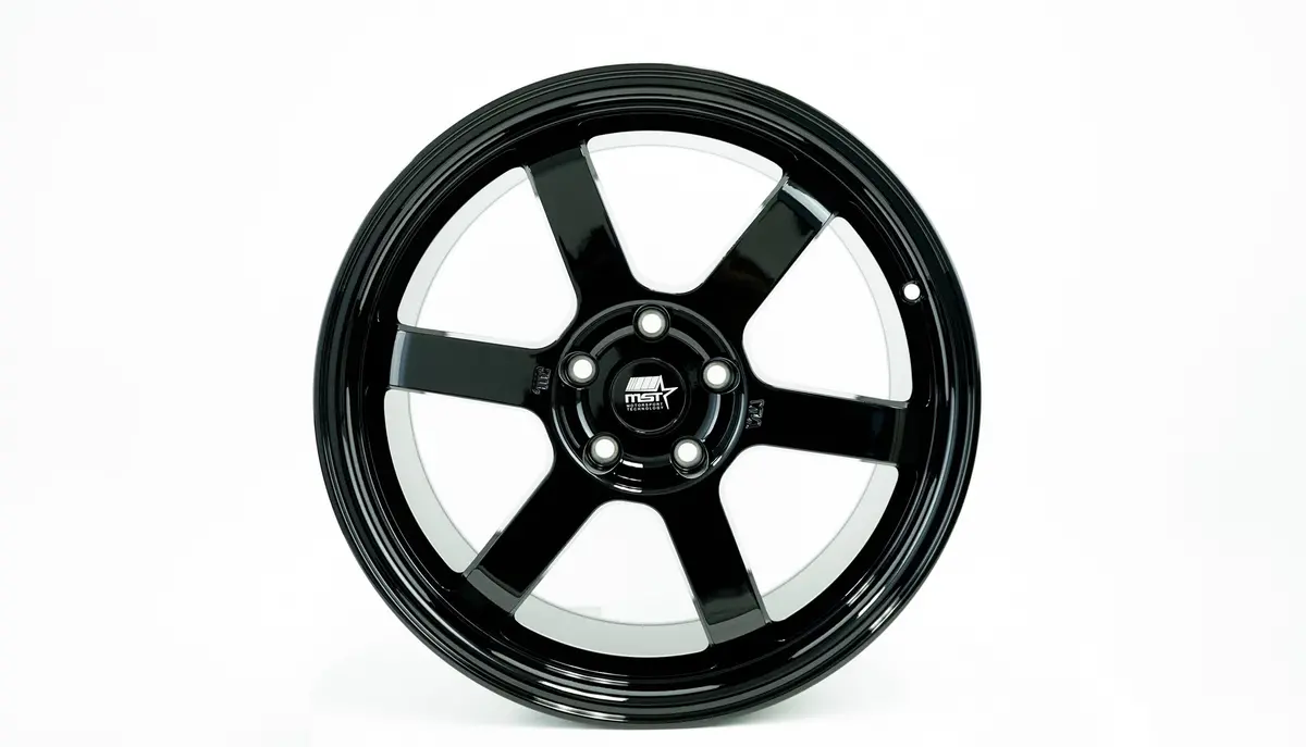 Time Attack - Glossy Black - 18X9.5 5X114.3 Offset +40 1
