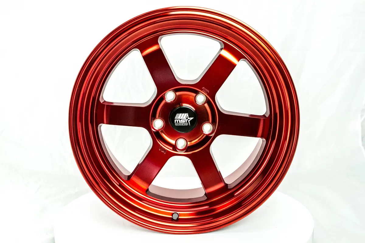 Time Attack - Ruby Red - 17X9.0 5X114.3 Offset +20 1