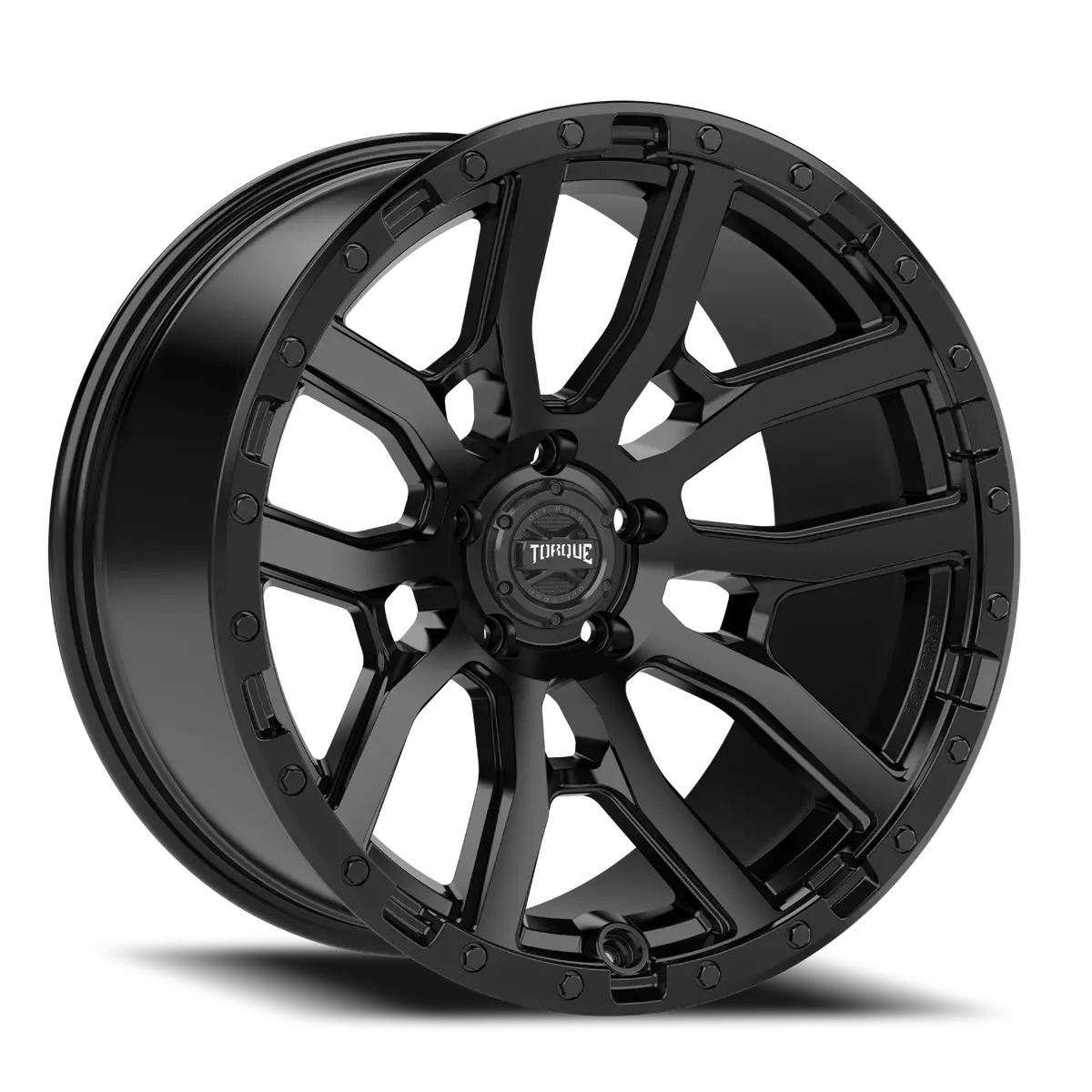 Torque Canyon 17X8.5 Satin Black 5X127 Offset -12 1